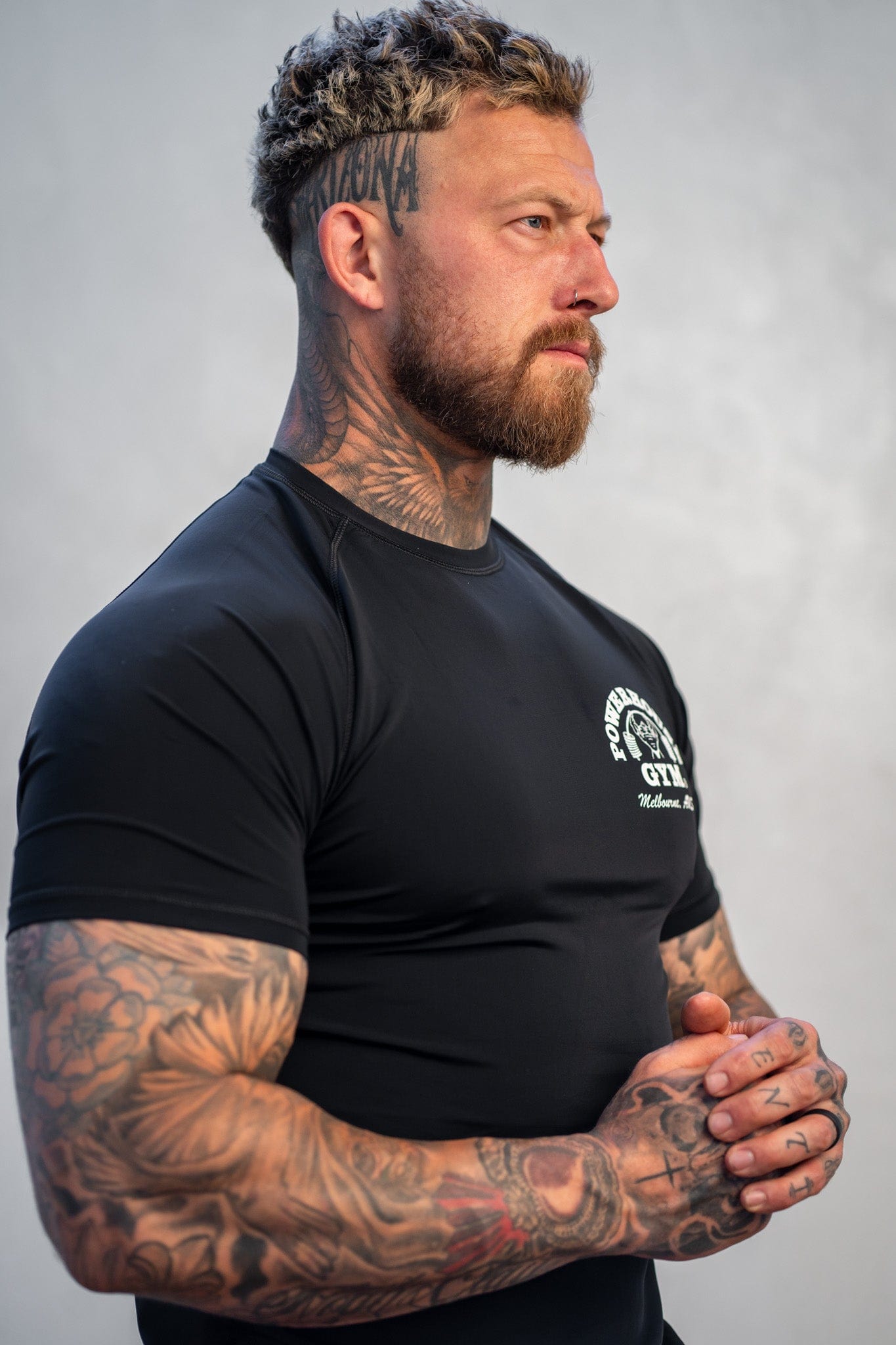 Powerhouse Gym Pro Shop Compression Performance T-Shirt