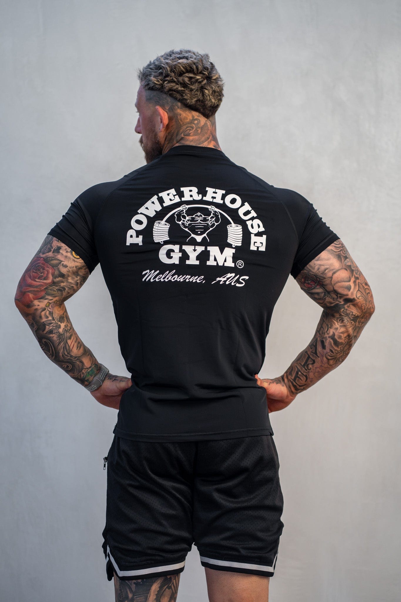 Powerhouse Gym Pro Shop Compression Performance T-Shirt