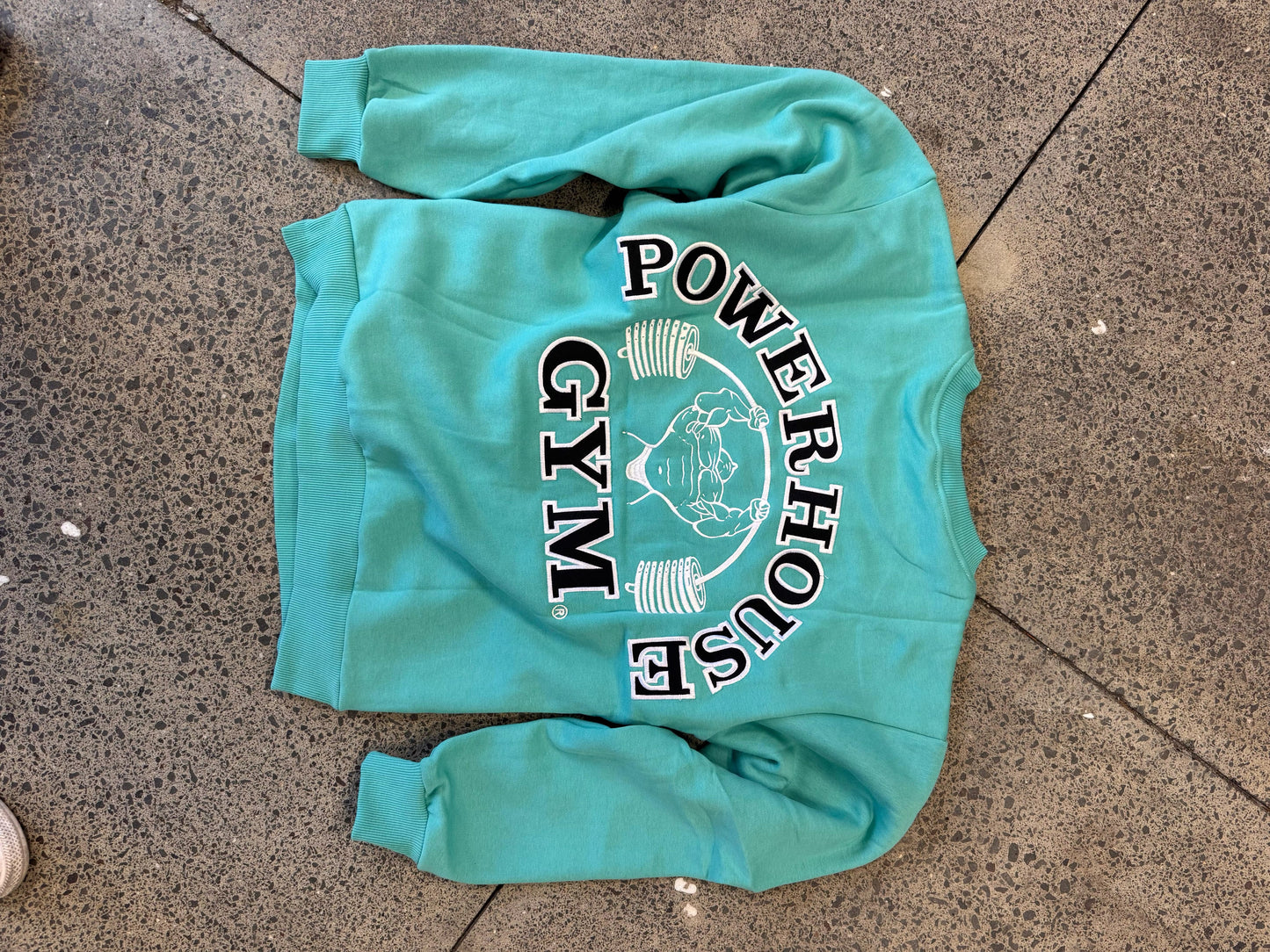 Powerhouse Gym Pro Shop Essential Crewneck - Teal