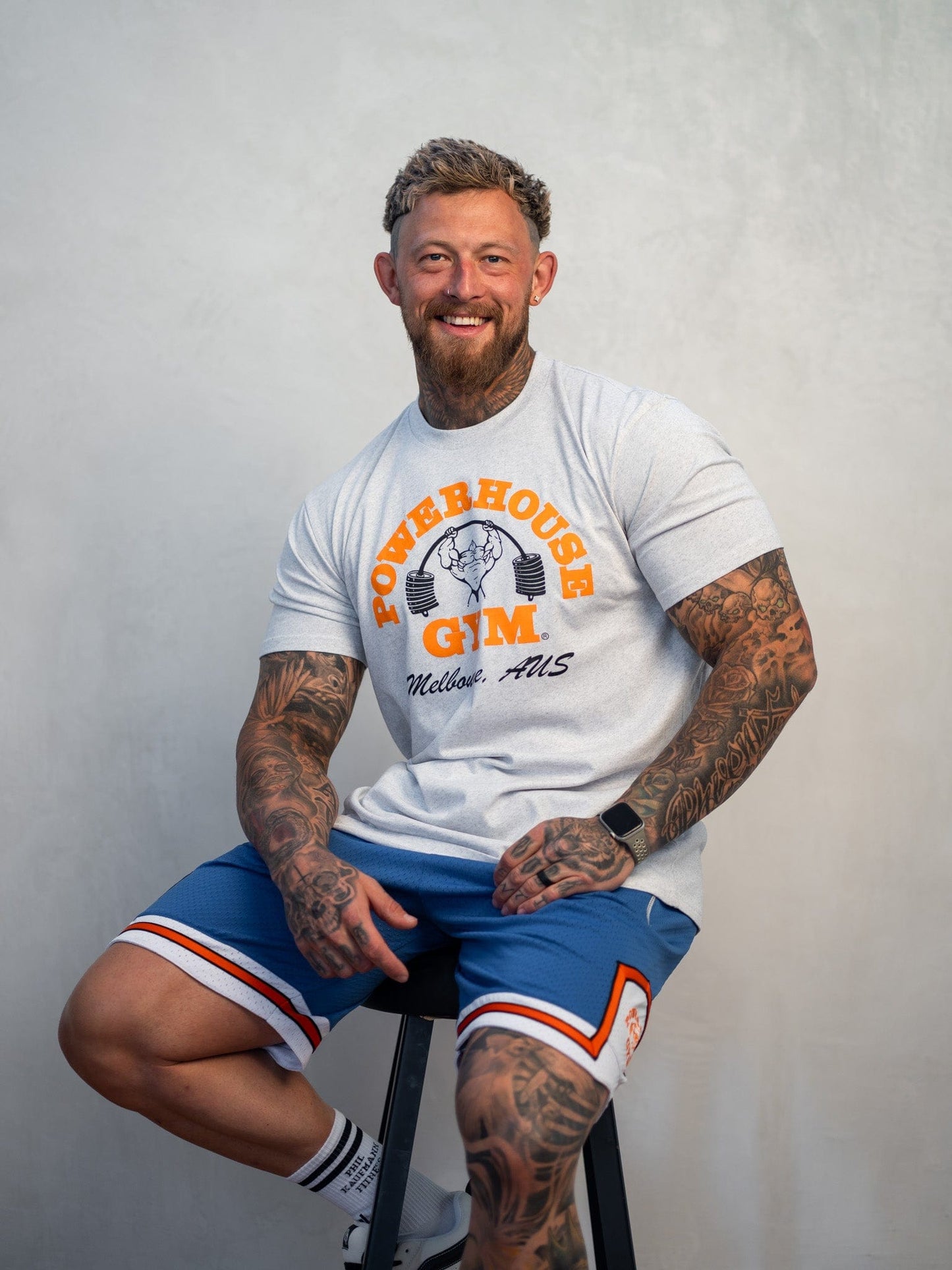 Powerhouse Gym Pro Shop Halloween White Edition T-Shirt