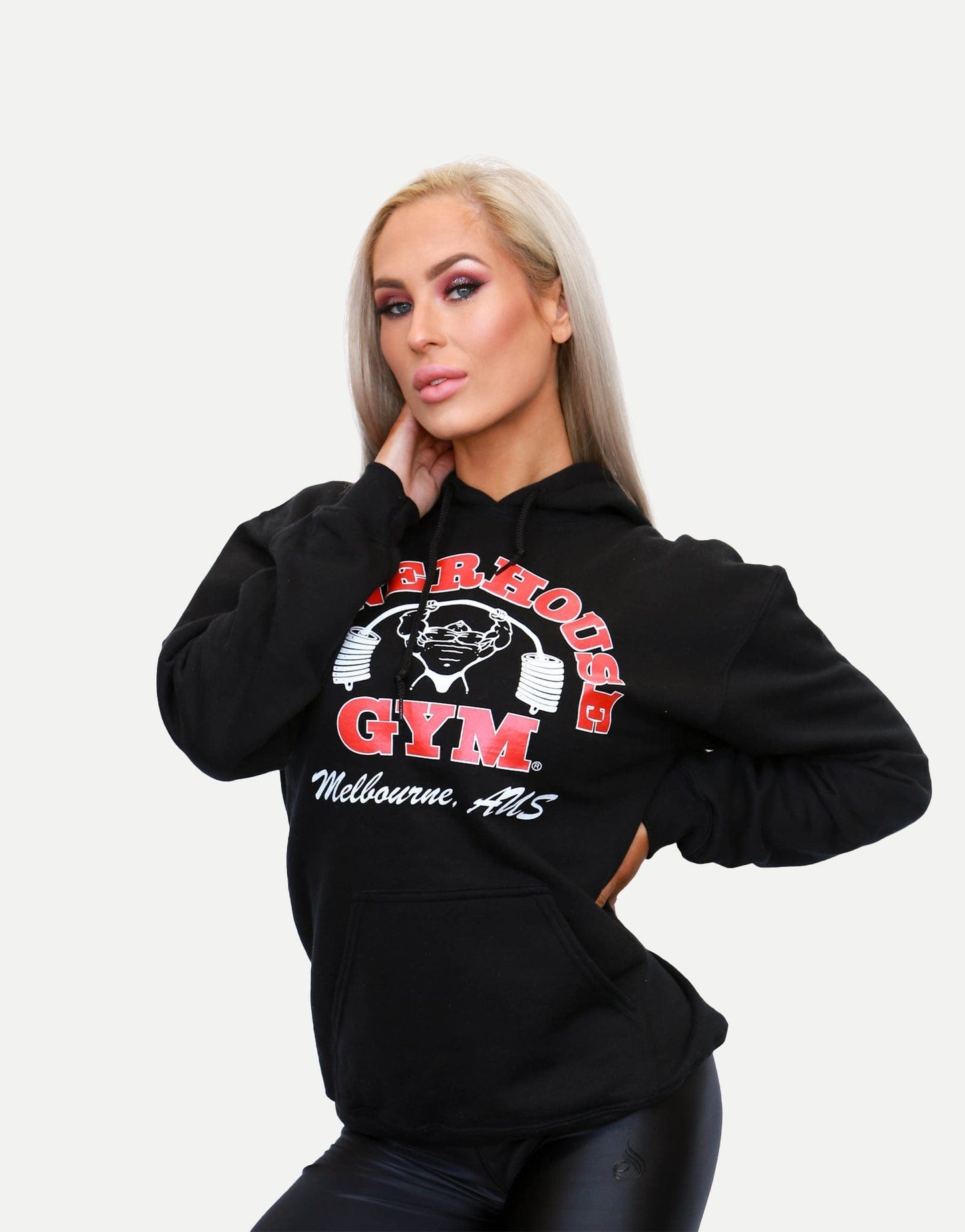 Powerhouse Gym Pro Shop Hoodie Black/Red