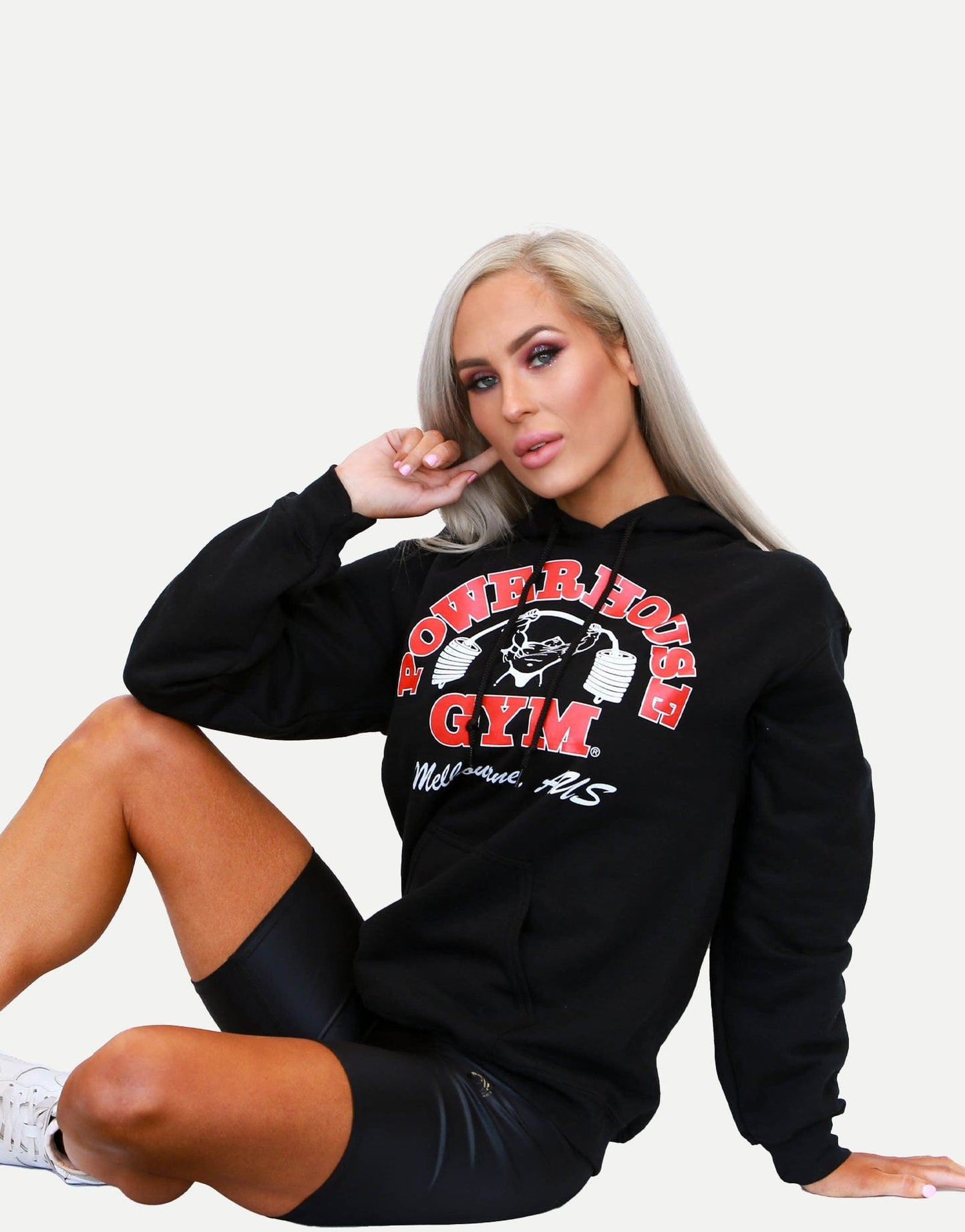 Powerhouse Gym Pro Shop Hoodie Black/Red