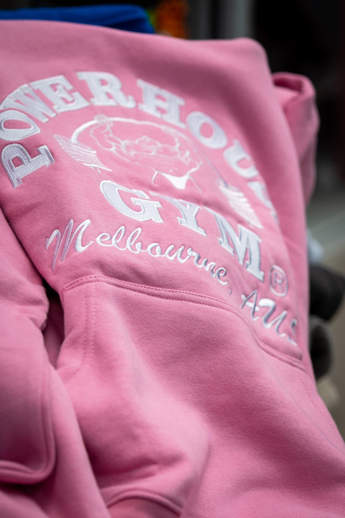 Powerhouse Gym Pro Shop Premium Oversized Hoodie Pink