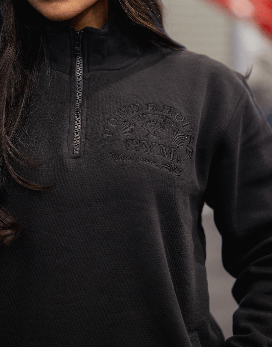 Powerhouse Gym Pro Shop Quarter Zip Jumper