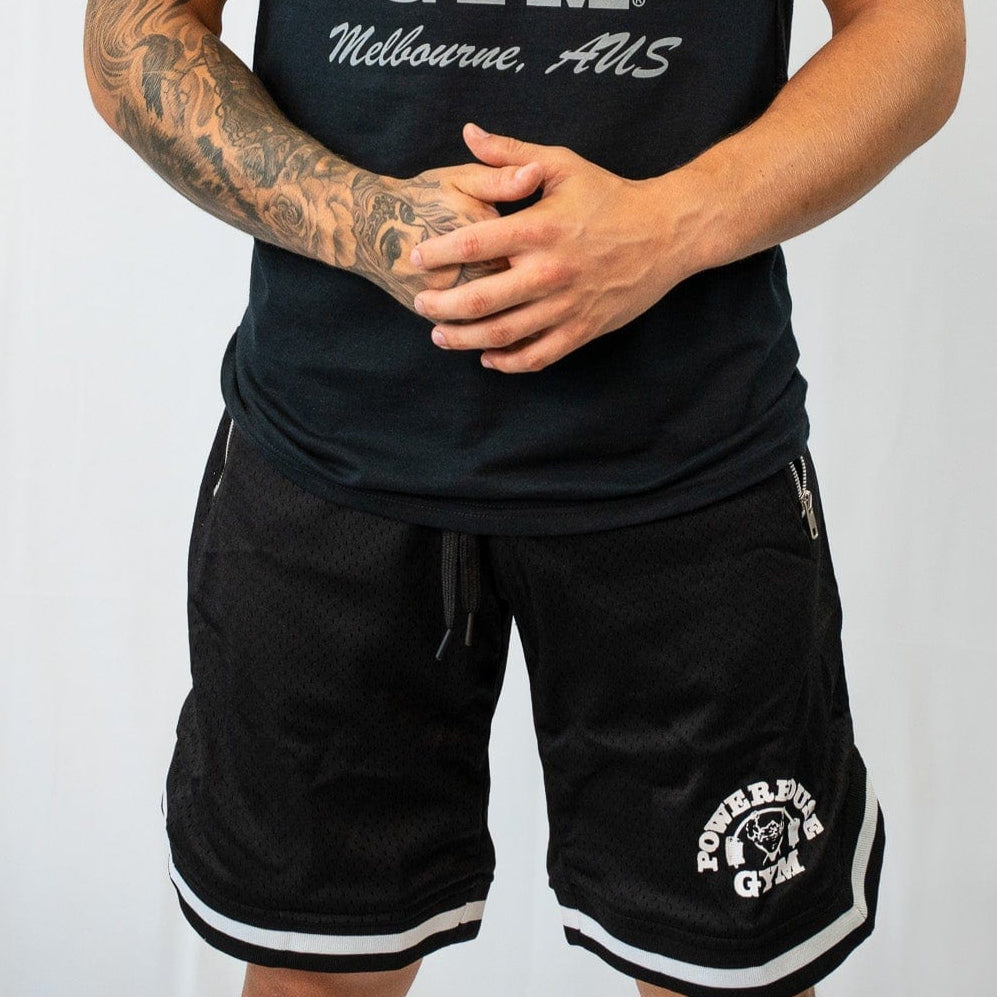 Powerhouse Gym Pro Shop Singlet Black