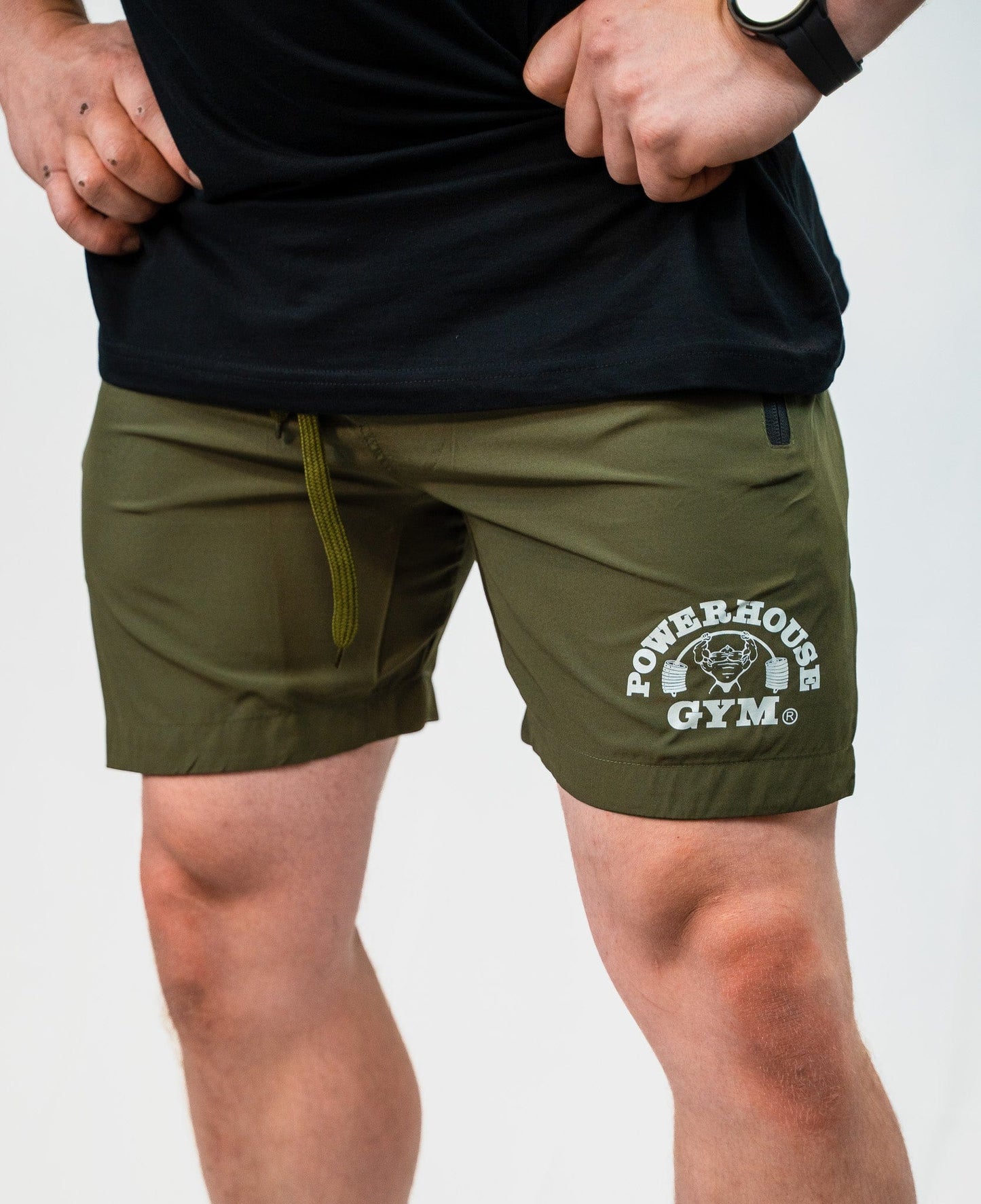 Powerhouse Gym Pro Shop Small Mens Track Shorts