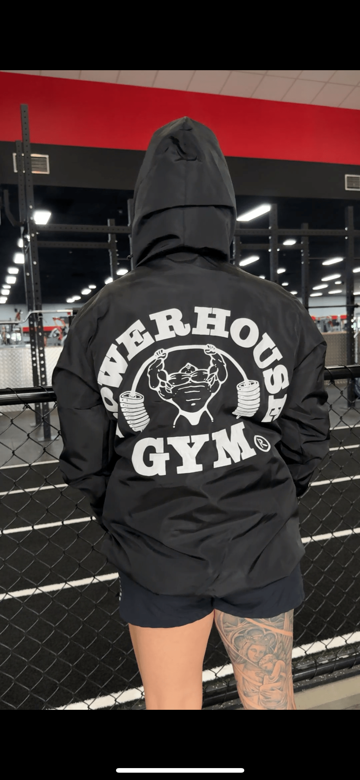 Powerhouse Gym Pro Shop Wind Breaker Jacket