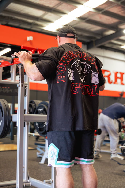 American Made - Built Different Black/Red