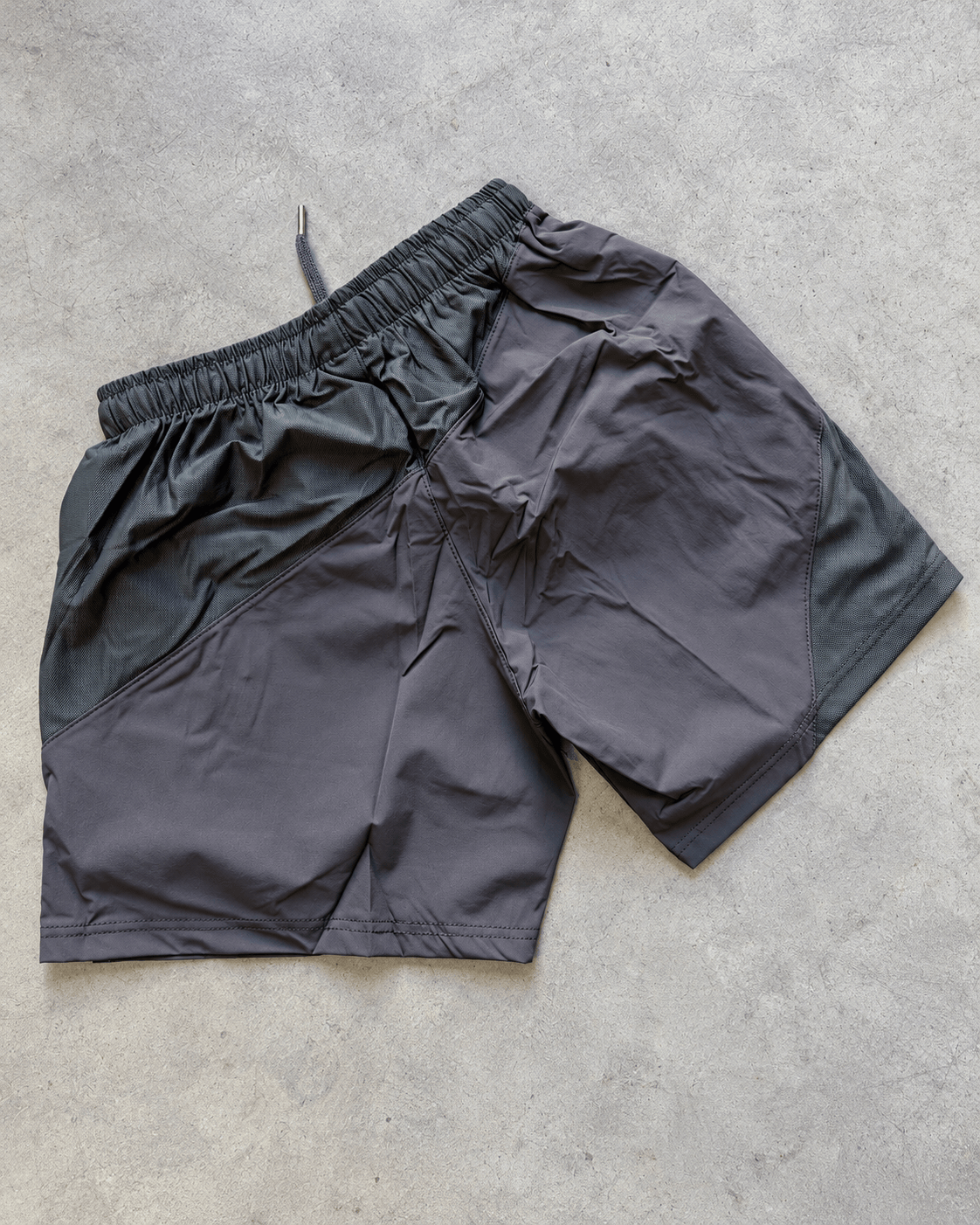 Powerhouse Gym Pro Shop Active Mid Cut Shorts- Petrol Blue