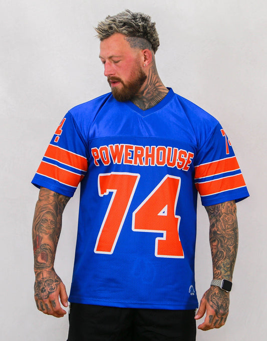 Powerhouse Gym Pro Shop All American Jersey - Blue/Orange
