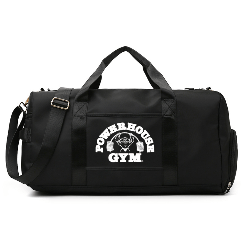 Powerhouse Gym Pro Shop All Black The Gym Bag