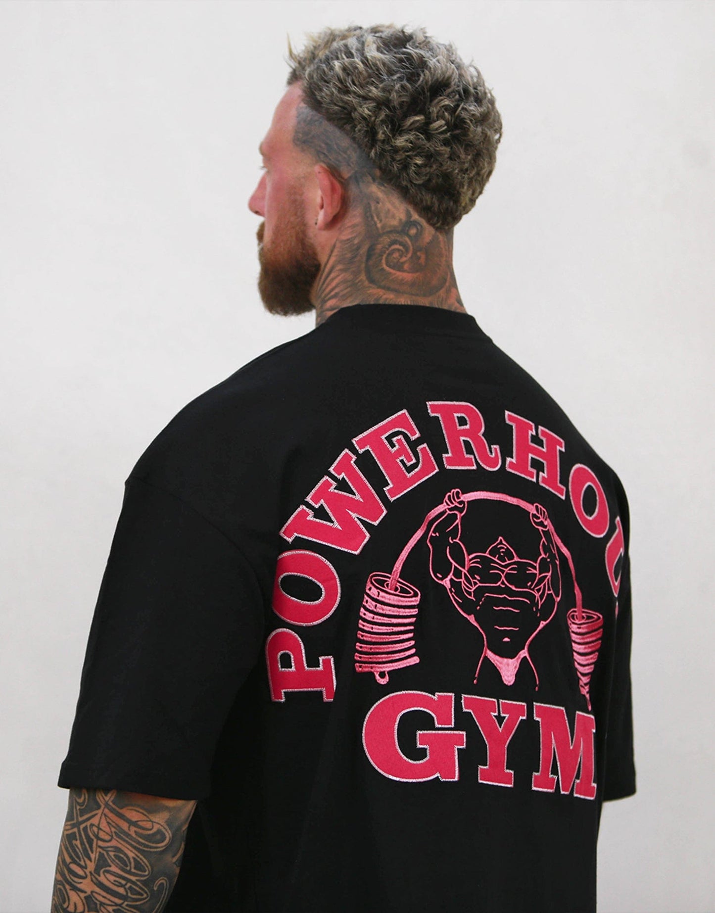 Powerhouse Gym Pro Shop American Made - Pink Panther O/S Tee