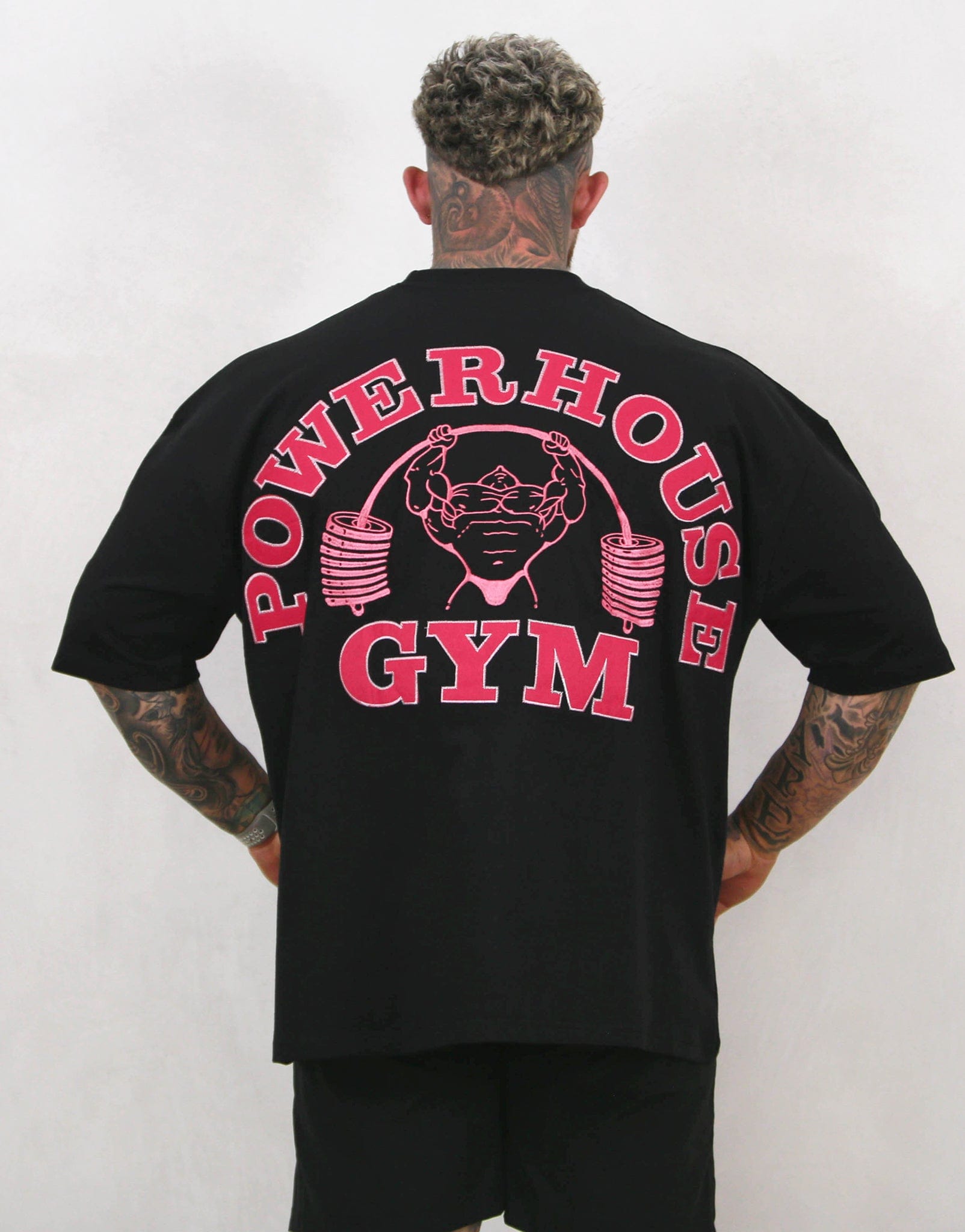 Powerhouse Gym Pro Shop American Made - Pink Panther O/S Tee