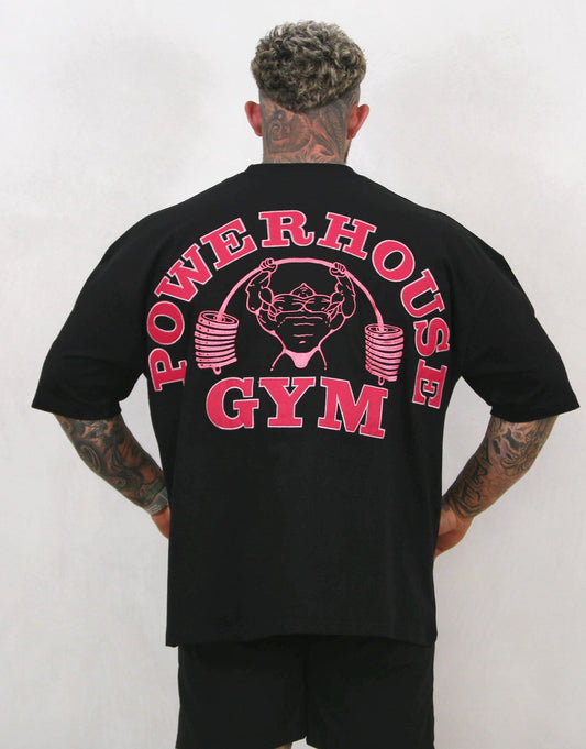 Powerhouse Gym Pro Shop American Made - Pink Panther O/S Tee