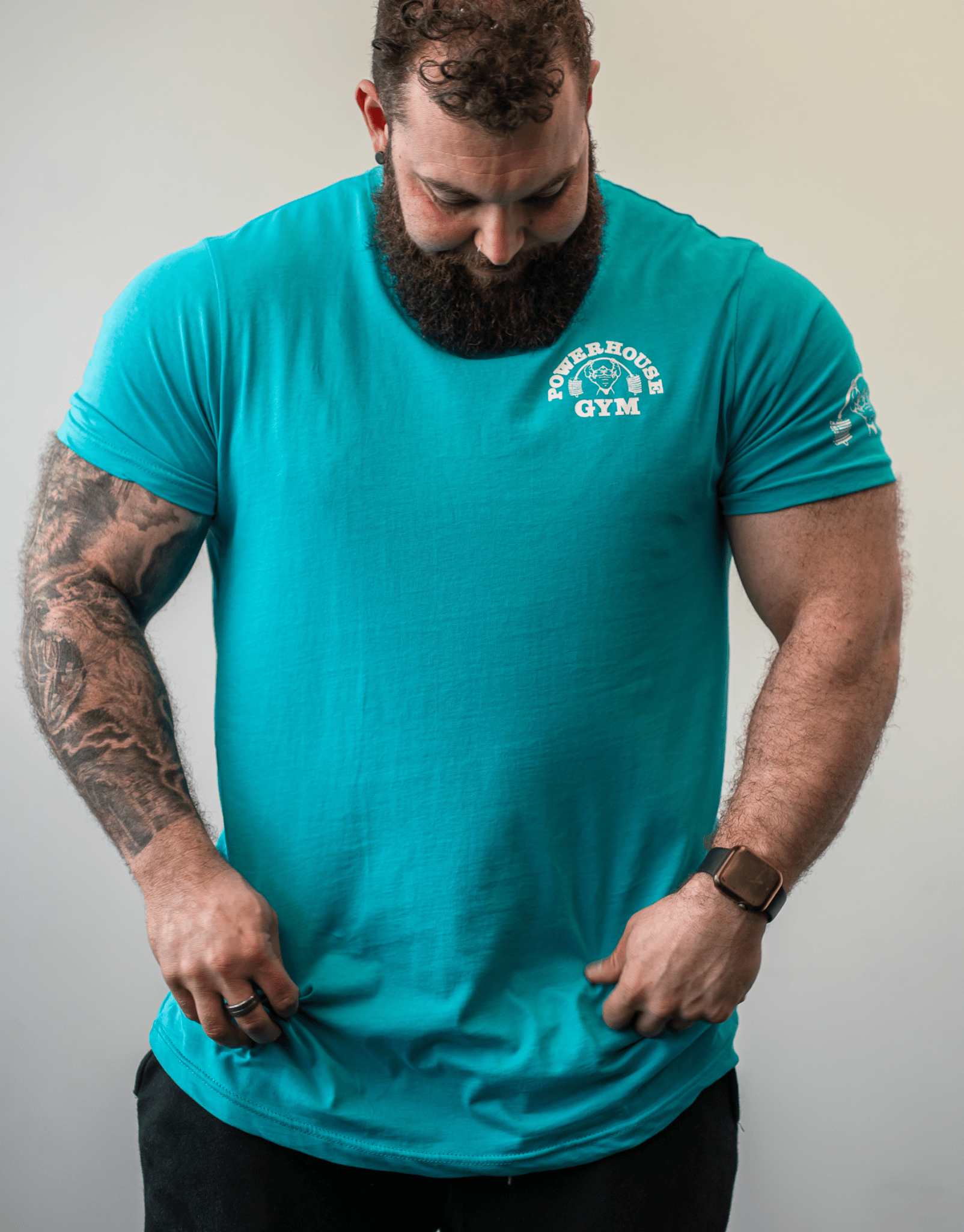 Powerhouse Gym Pro Shop Baseline T-Shirt - Mint