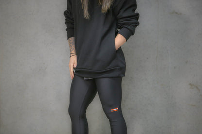 Powerhouse Gym Pro Shop Essential Crew Black/White