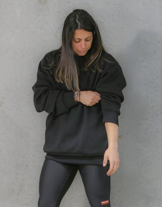 Powerhouse Gym Pro Shop Essential Crew Black/White