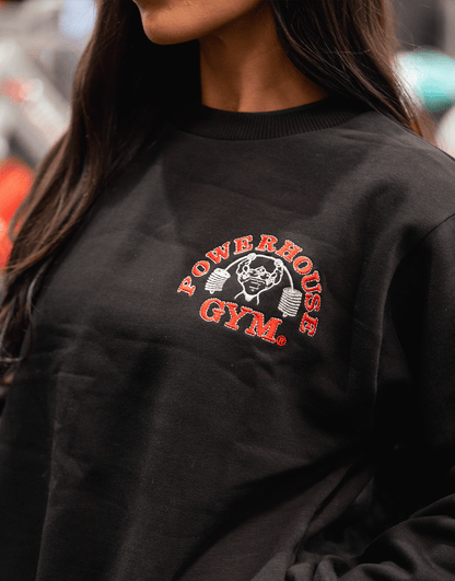 Powerhouse Gym Pro Shop Essential Crewneck Black/Red