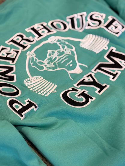 Powerhouse Gym Pro Shop Essential Crewneck - Teal