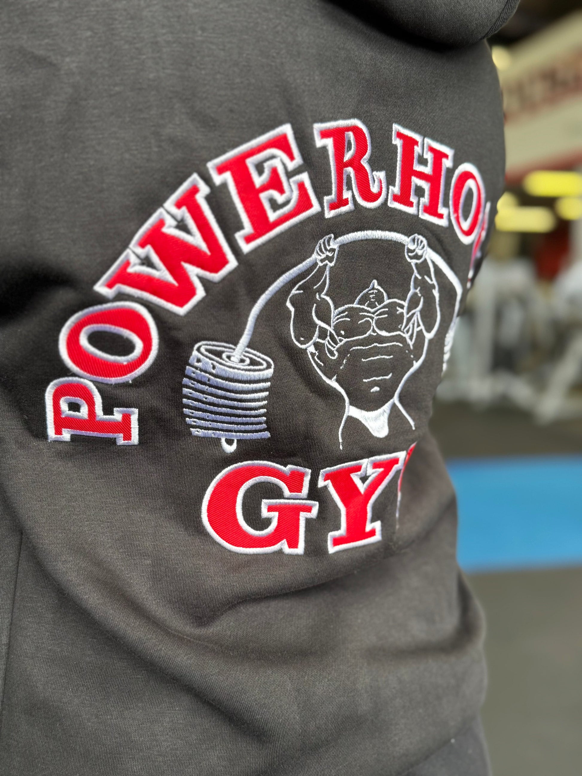 Powerhouse Gym Pro Shop Essential Hoodie Black/Red