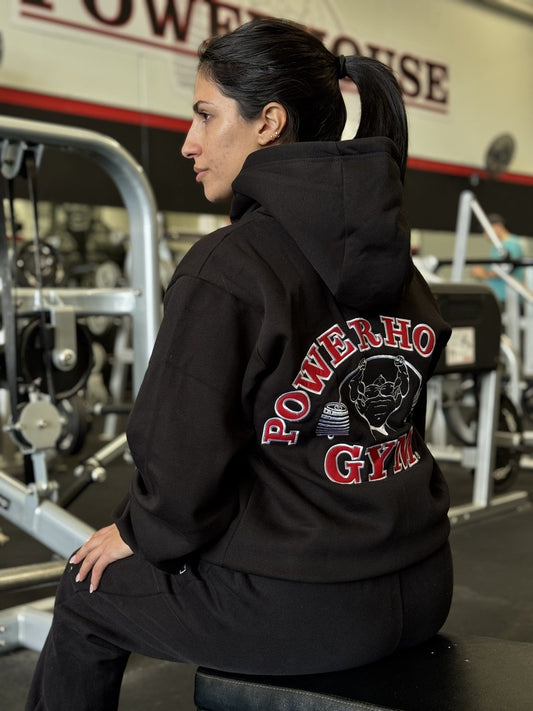 Powerhouse Gym Pro Shop Essential Hoodie Black/Red