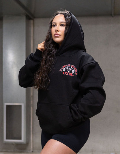 Powerhouse Gym Pro Shop Essential Hoodie Black/Red
