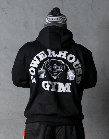 Powerhouse Gym Pro Shop Essential Hoodie Black/White