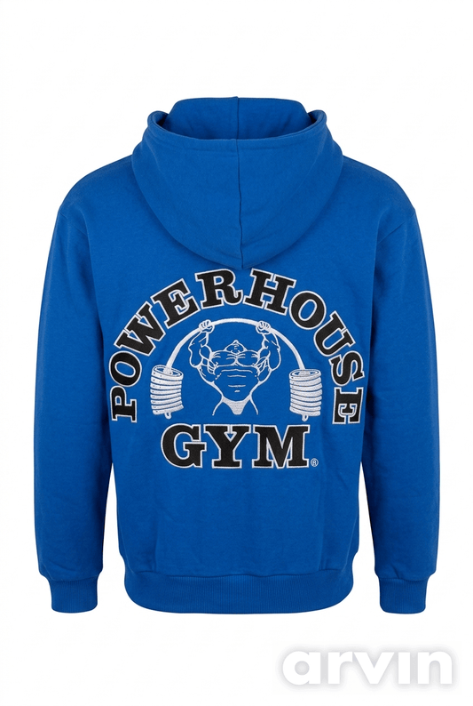 Powerhouse Gym Pro Shop Essential Hoodie - Blue/Black