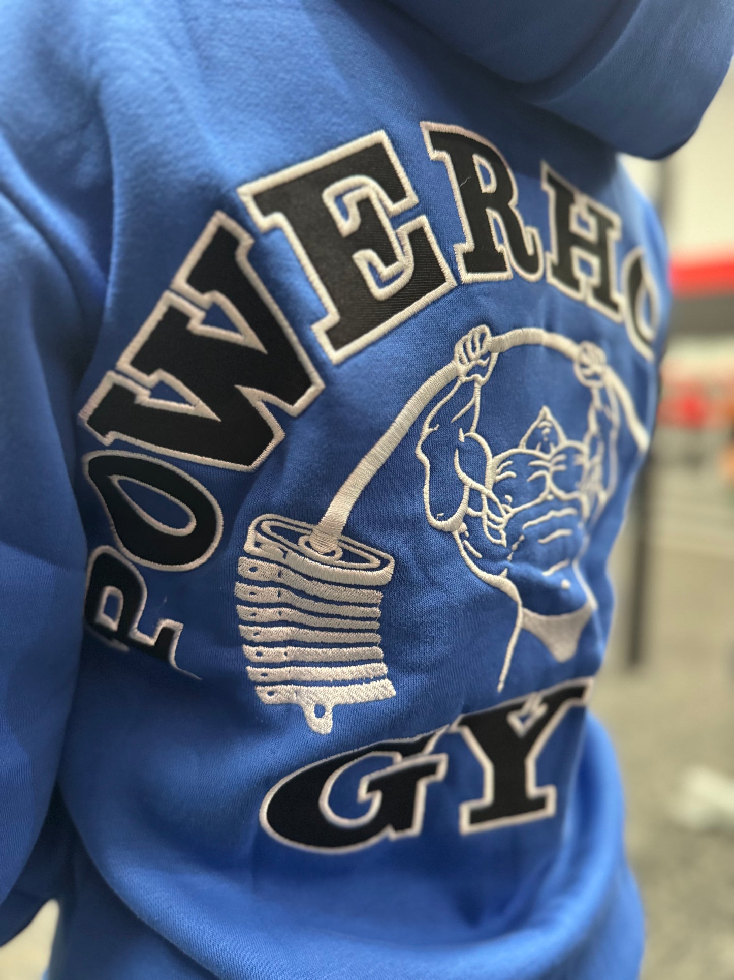 Powerhouse Gym Pro Shop Essential Hoodie - Blue/Black