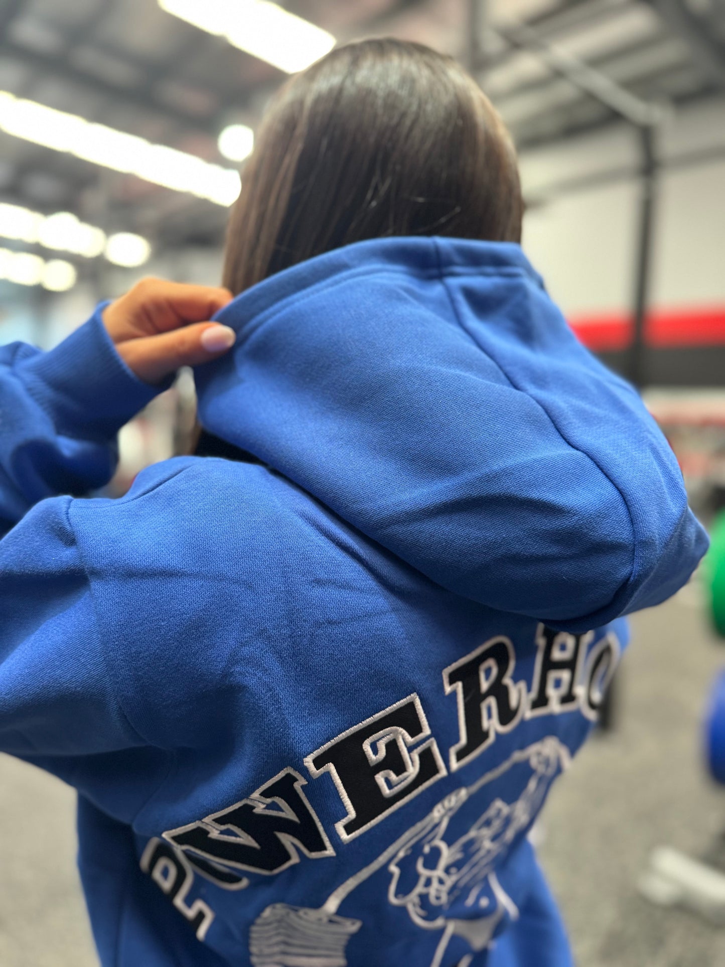 Powerhouse Gym Pro Shop Essential Hoodie - Blue/Black