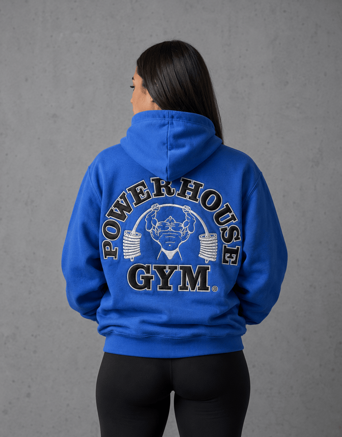 Powerhouse Gym Pro Shop Essential Hoodie - Blue/Black