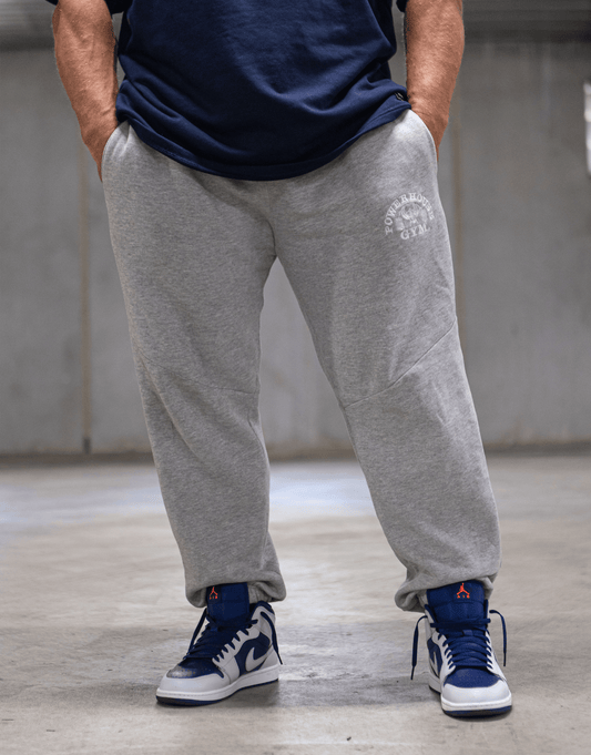 Powerhouse Gym Pro Shop Essential Trackpants -Grey