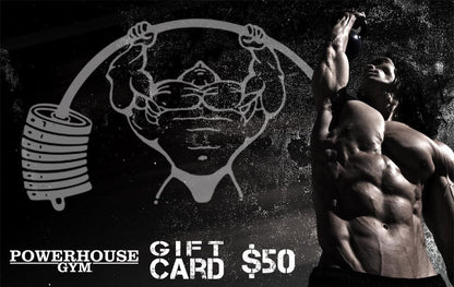 Powerhouse Gym Pro Shop Gift Cards Pro Shop Gift Card