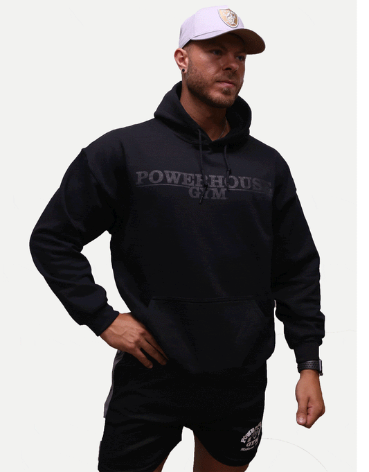 Powerhouse Gym Pro Shop Hoodie Black/Black