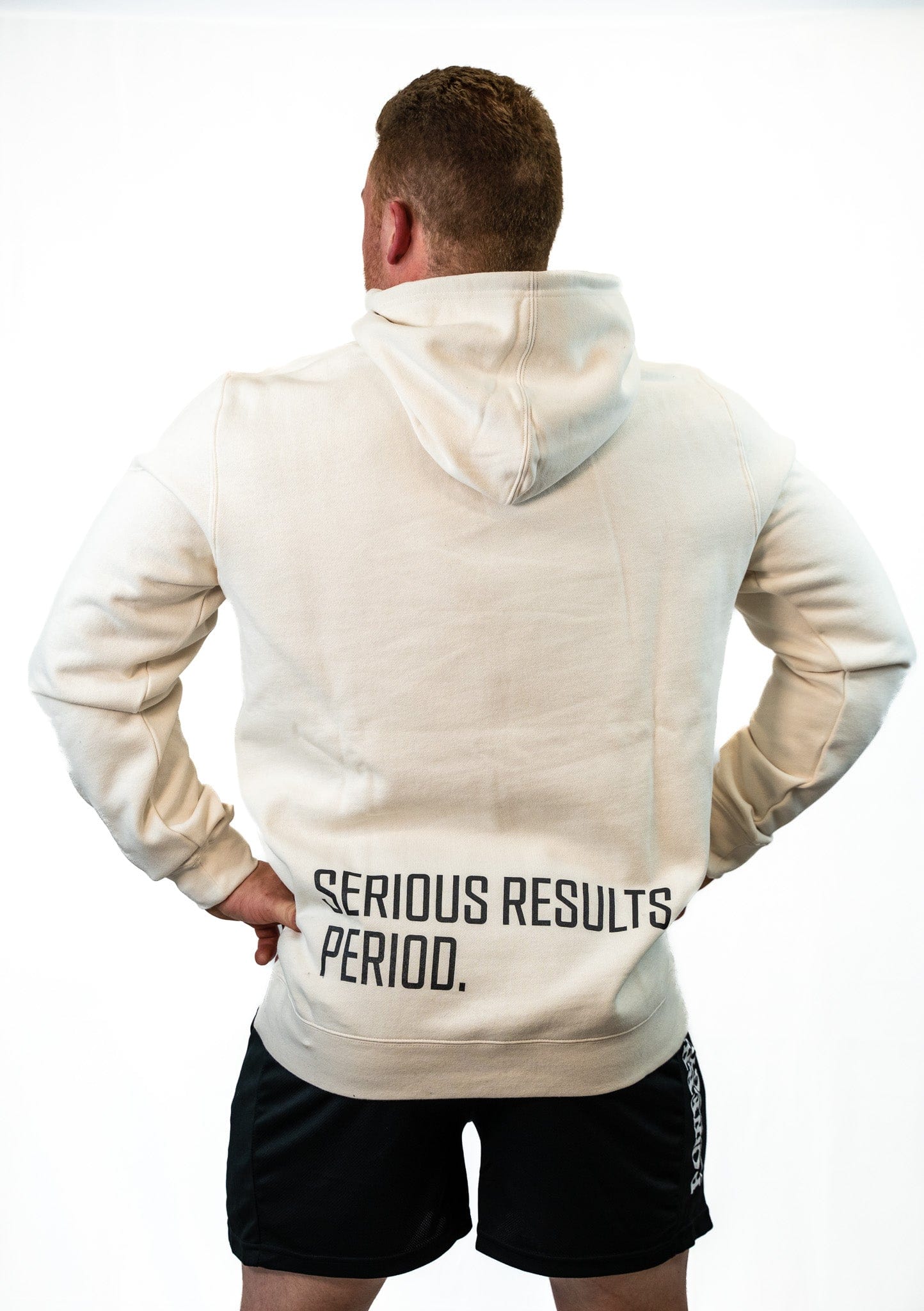 Powerhouse Gym Pro Shop Hoodie Cream/ Black