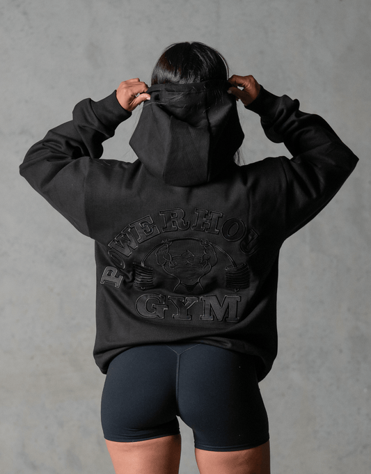 Powerhouse Gym Pro Shop Iron Built Heavyweight Hoodie — Forged for the Grind