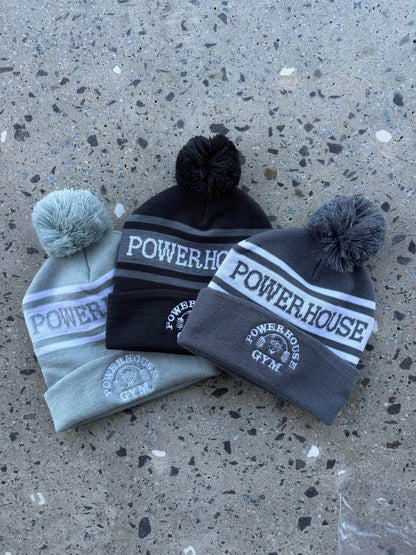 Powerhouse Gym Pro Shop Pom Beanie