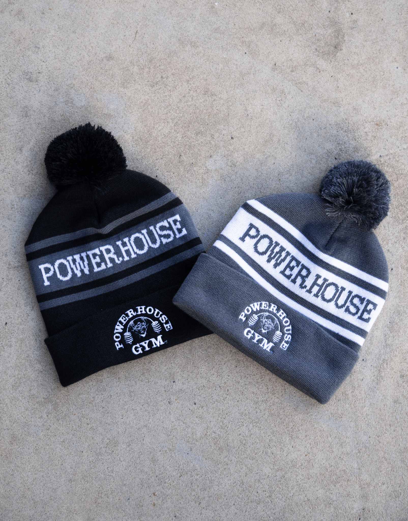 Powerhouse Gym Pro Shop Pom Beanie