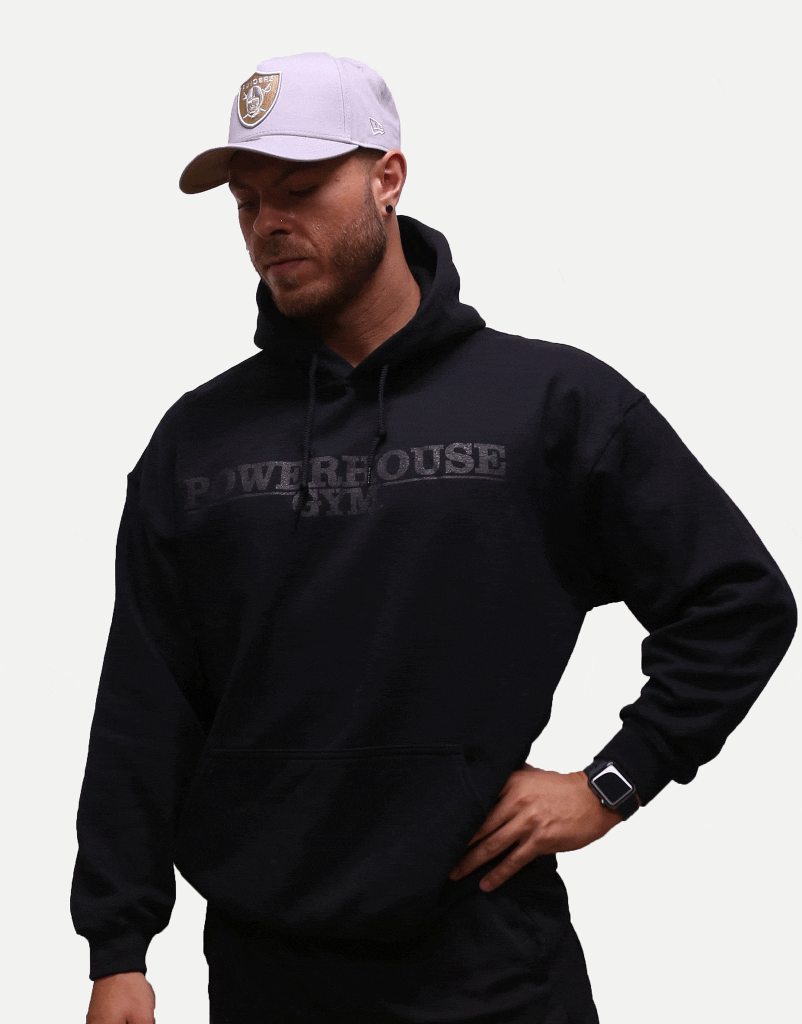 Powerhouse Gym Pro Shop Small Hoodie Black/Black
