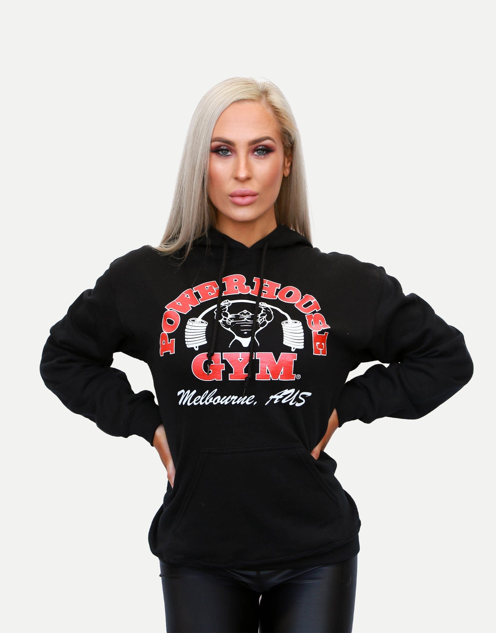 Powerhouse Gym Pro Shop Small Hoodie Black/Red