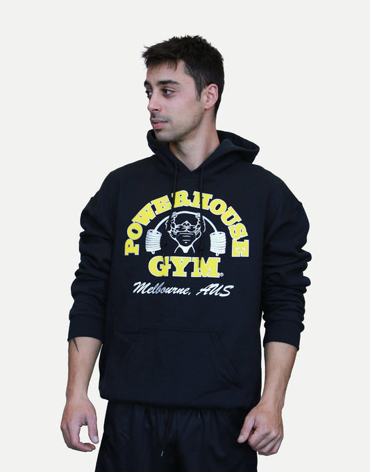 Powerhouse Gym Pro Shop Small Hoodie Black/Yellow