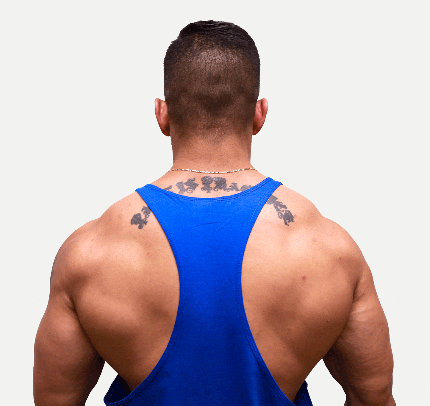 Powerhouse Gym Pro Shop T-Back Tank - Royal Blue